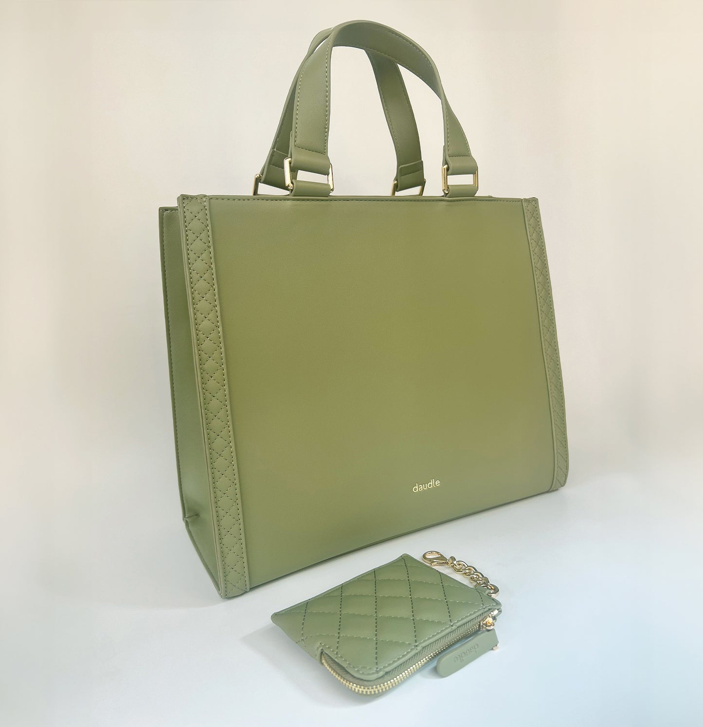 Green Elegance | Designer Tote Bag - LIMITED EDITION